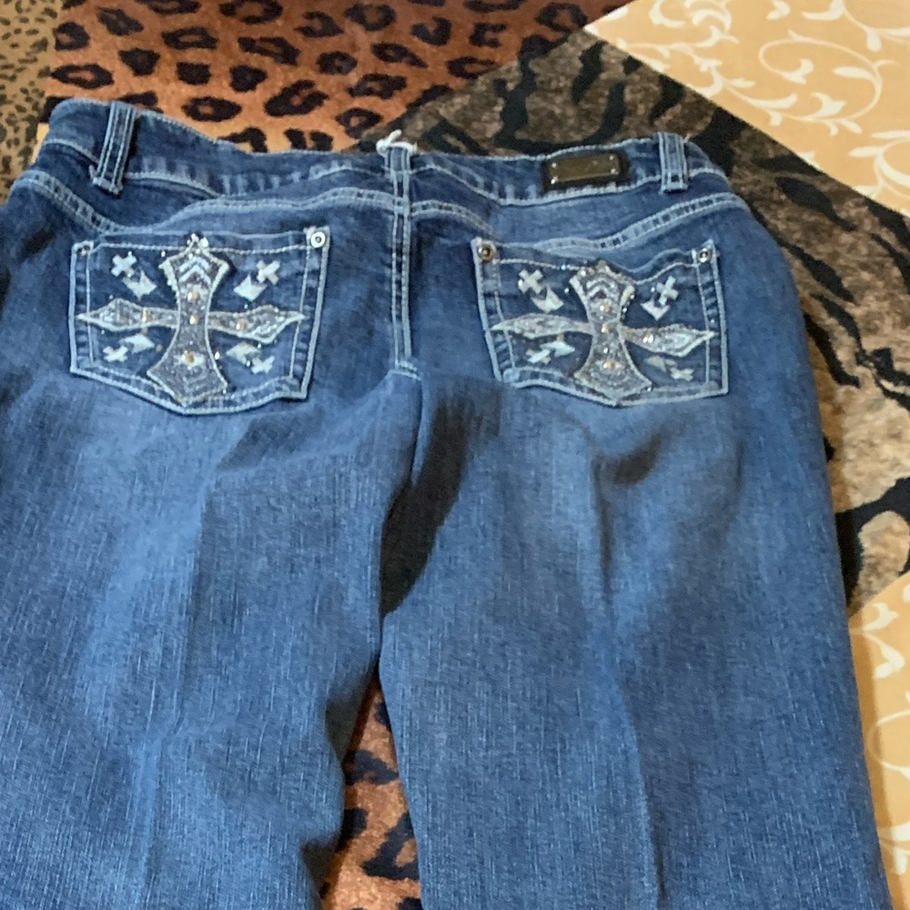 Wired heart jeans size 30 tall girl friendly